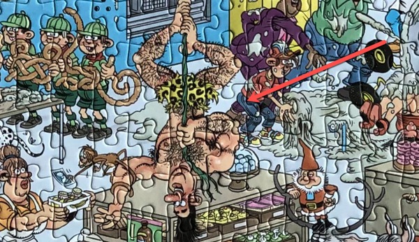 Jan van Haasteren Terugkerende Elementen van Mars Gremmen - Tarzan
