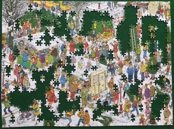 puzzel-1000-stukjes-jan-van-haasteren-kerstbomen-markt-op-puzzelmat-90-_-af-600-444