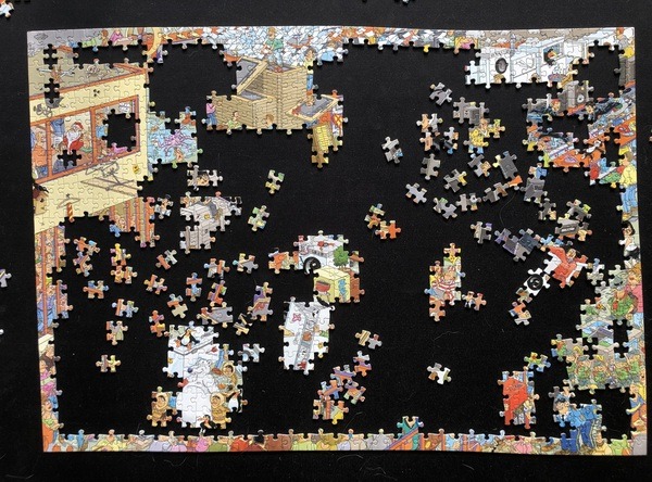 Jan van Haasteren | 'Black Friday' | Puzzle 1000 pieces | 19098