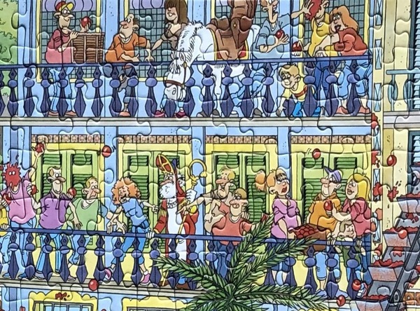 Jan van Haasteren Tomatina Terugkerend element Sinterklaas
