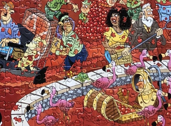 Jan van Haasteren Tomatina Terugkerend element Superslak