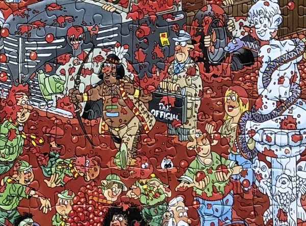 Jan van Haasteren Tomatina Terugkerend element Tax Official
