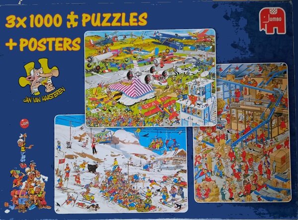 Gebakjes fossiel Betrouwbaar Jan van Haasteren 81165 - Puzzel 1000 stukjes