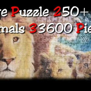 Puzzle 33600 piezas 'Vida Salvaje' de Educa. este esta a la venta