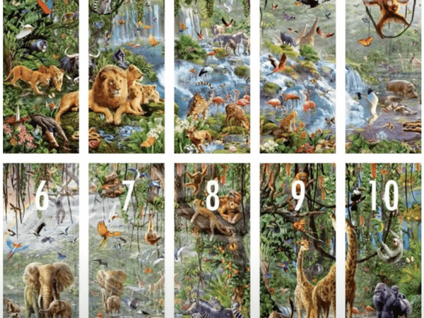 Puzzle 33600 piezas 'Vida Salvaje' de Educa. este esta a la venta