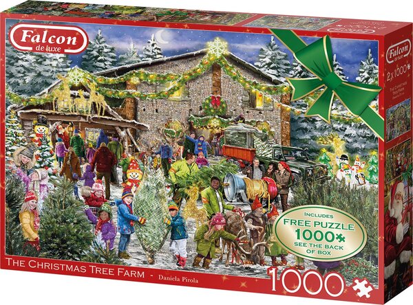 Puzzle Disney 2x1000, 1 000 pieces