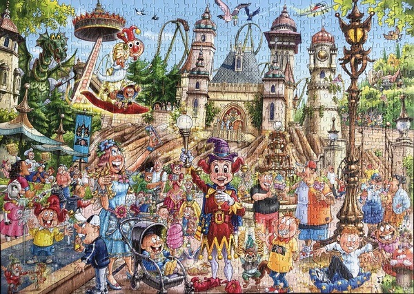 Wasgij - Mystery 27 - Vlam In De Pan! - 1000 Stukjes - De PuzzelGigant.nl