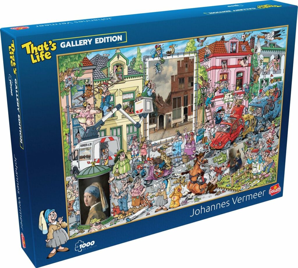 That's Life Gallery Edition- Johannes Vermeer - 1000 Puzzelstukjes