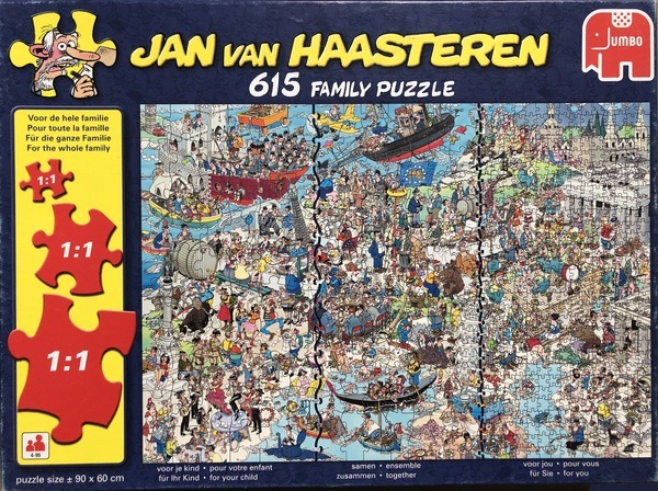 Jan van Haasteren puzzels Overzicht of Lijst (+Download)